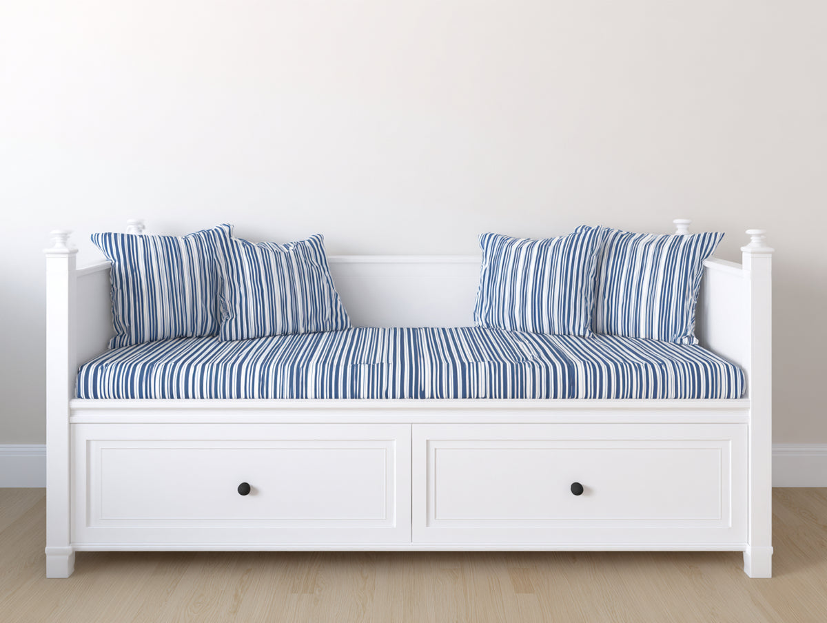 Canapé lit - Bois - 205 x 95 x 92 cm - Blanc - Style classique